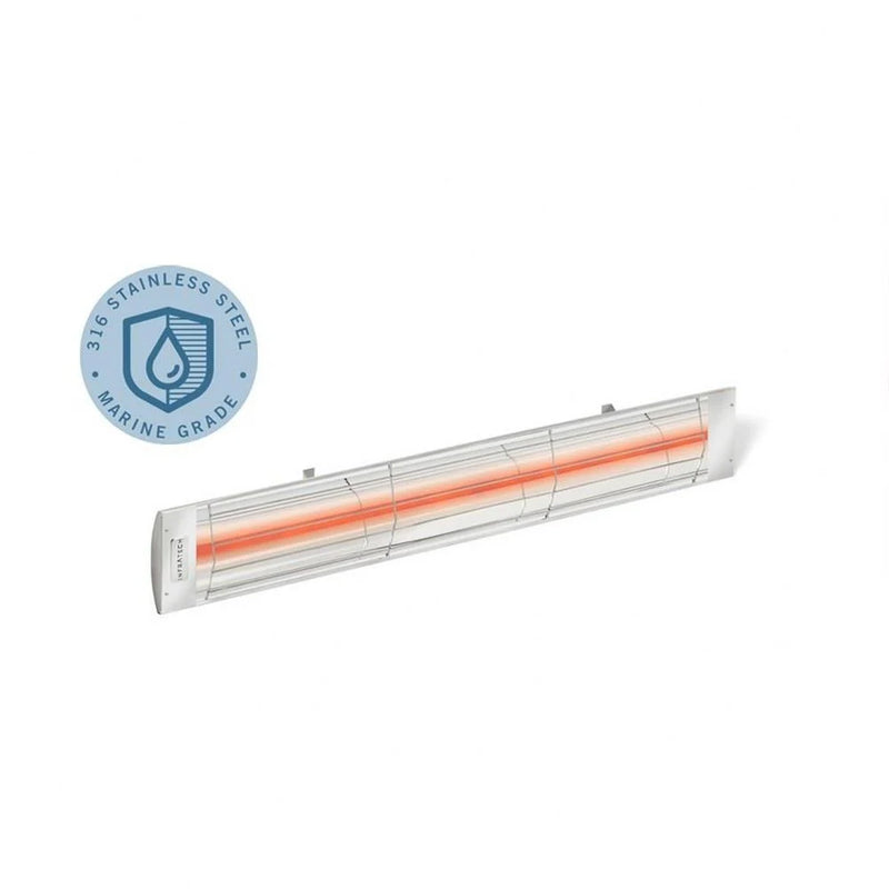 Infratech C-Series Marine Grade 2600W 48" Outdoor Electric Patio Heater – Single Element, 208V/240V/277V/480V