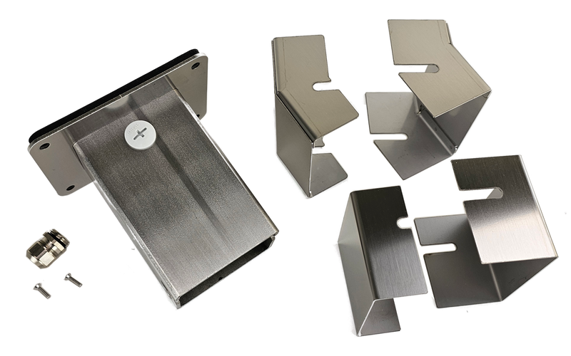 Bromic Platinum Electric Wall Bracket & Covers Set