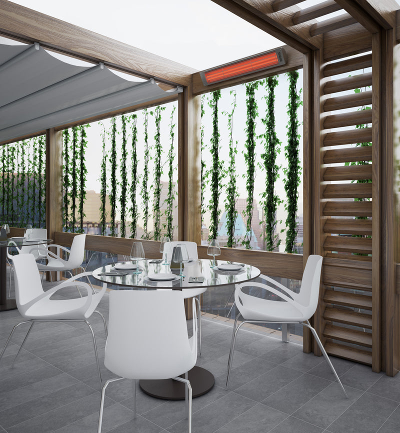 Bromic Cobalt Smart-Heat 4000W Electric Patio Heater – Industrial Infrared, IPX4, 130 sq. ft.