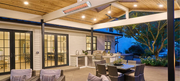 Infratech CD-Series Marine Grade Motif Collection 4000W 39" Outdoor Electric Patio Heater – Dual Element, 208V/240V/277V/480V