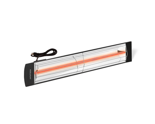 Infratech C-Series 1,500W Garage Heater – Black Plug-In