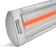 Infratech C-Series Motif Collection 48" 2,600W Outdoor Electric Patio Heater – Single Element, 208V/240V/277V/480V – Stainless Steel