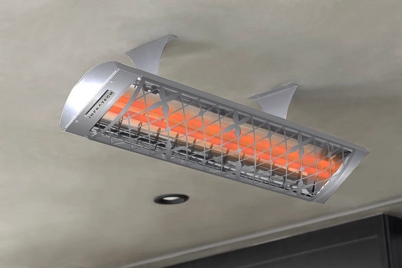 Infratech C-Series Marine Grade Motif Collection 3000W 61.25" Outdoor Electric Patio Heater – Single Element, 208V/240V/277V/480V