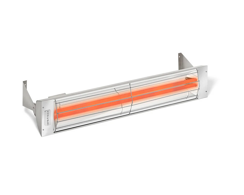 Infratech WD-Series 4,000W 39" Outdoor Electric Patio Heater – Dual Element, Marine Grade, 208V/240V/277V/480V