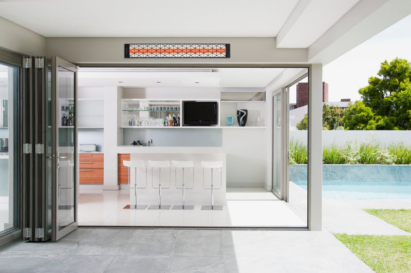 Infratech Motif Collection CD Series 61.25" Dual Element 6000W Electric Patio Heater