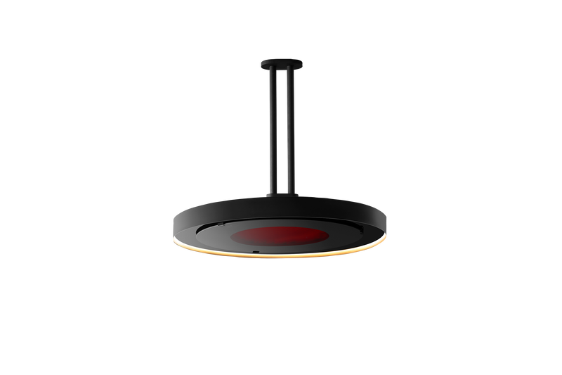 Bromic Eclipse Smart-Heat 2900W Pendant Electric Patio Heater – Infrared + LED, Ceiling Mount