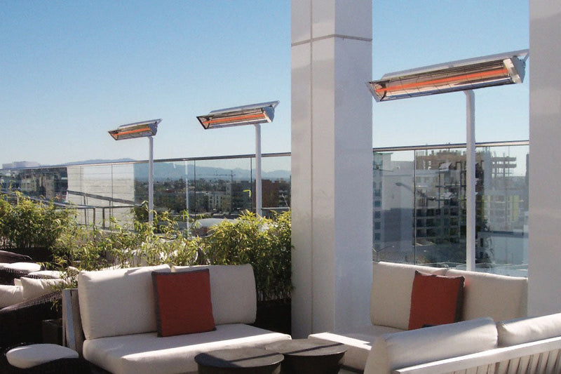 Infratech W-Series Single Element 19" 750W Electric Patio Heater