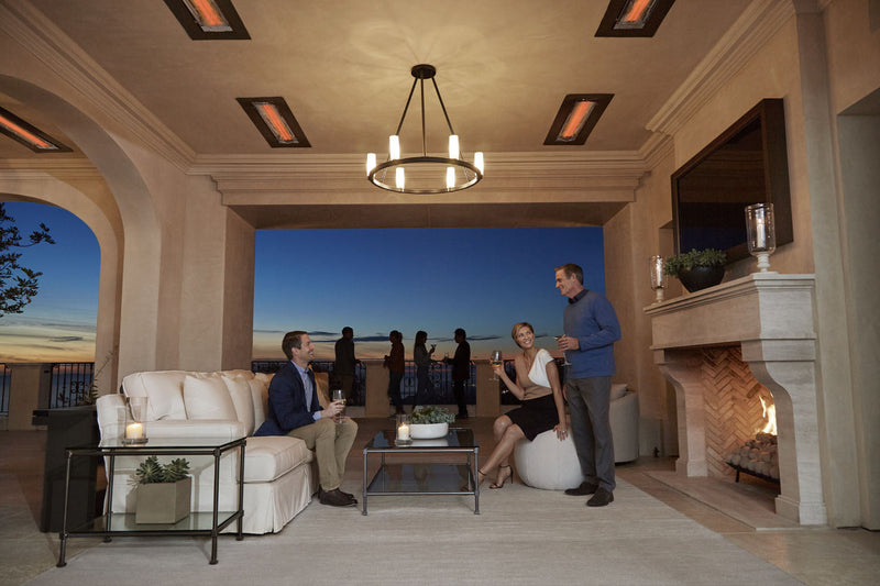 Infratech WD-Series Dual Element 39" 4000W Electric Patio Heater