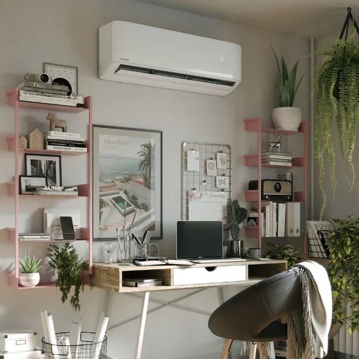 MRCOOL DIY 5th Gen 6-Zone 45,000 BTU Ductless Mini-Split Heat Pump System with Pre-Charged Line Sets (6K+6K+6K+6K+9K+12K)