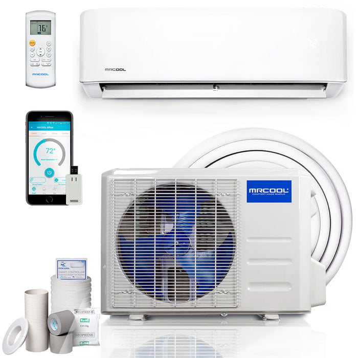 MRCOOL 5th Gen Advantage 9k BTU Ductless Mini-Split Heat Pump System with 16ft. Line Set 230V