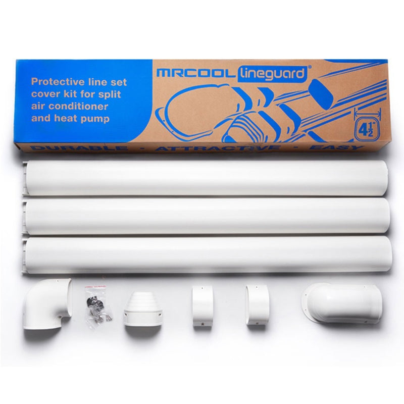 MRCOOL LineGuard Line Set Cover Kit MLG450 – 12-Foot Protective Cover System