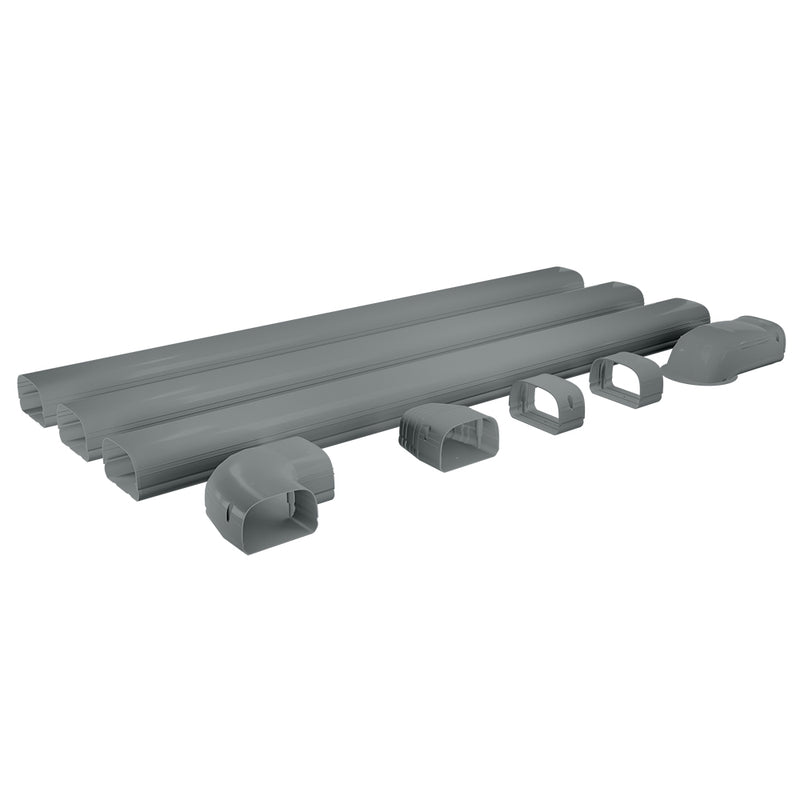 MRCOOL LineGuard Line Set Cover Kit MLG450 – 12-Foot Protective Cover System